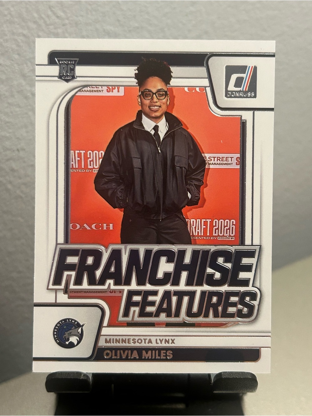 Olivia Miles Minnesota Lynx Franchise Features Trading Card 2026